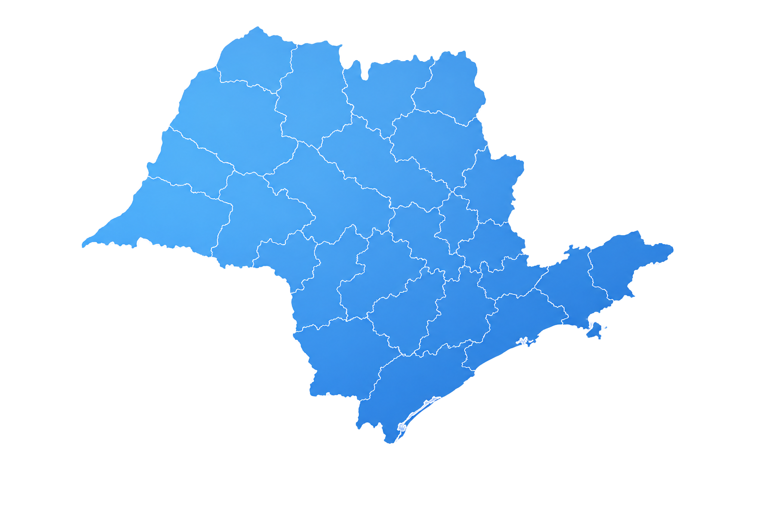 Mapa de São Paulo